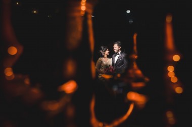 Vivek and Agnes on their Wedding Day